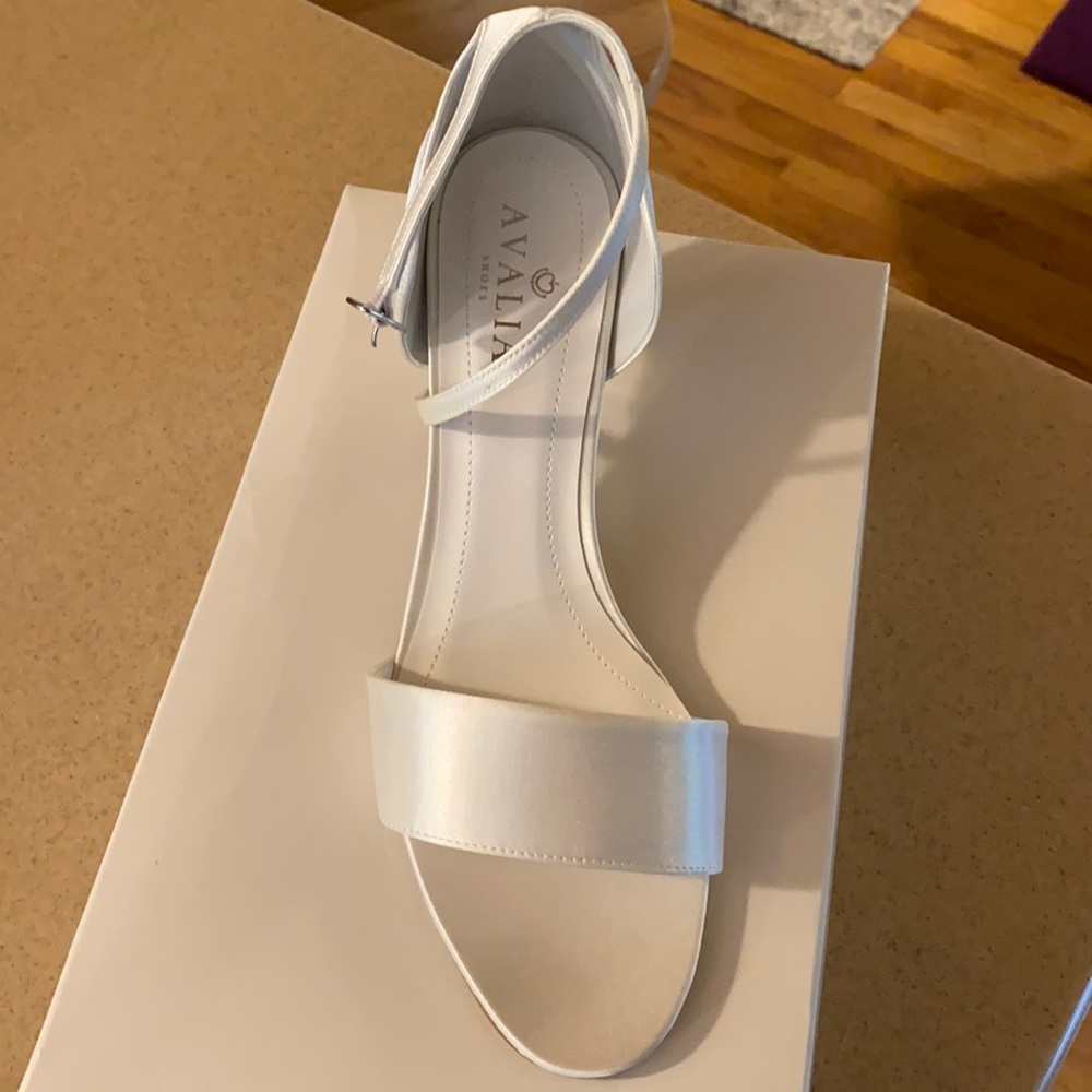 Satin shoes